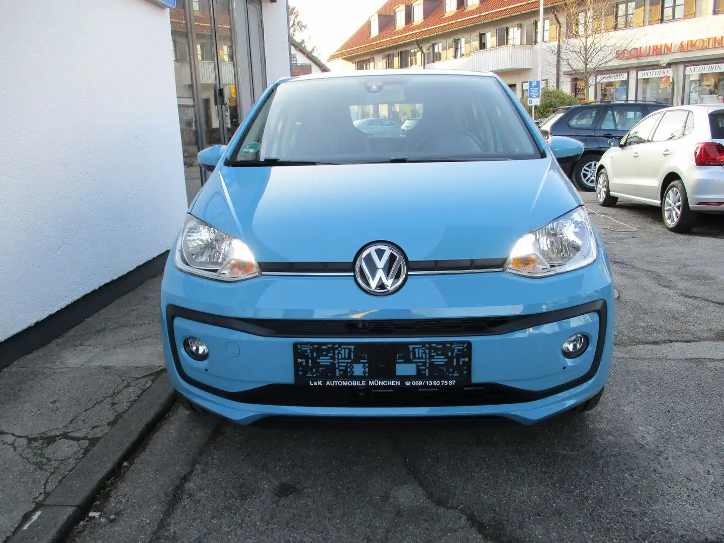 Volkswagen up! high Sitzheizung+ Tempomat+Alu+Multi-Lenkrad Blau - 2