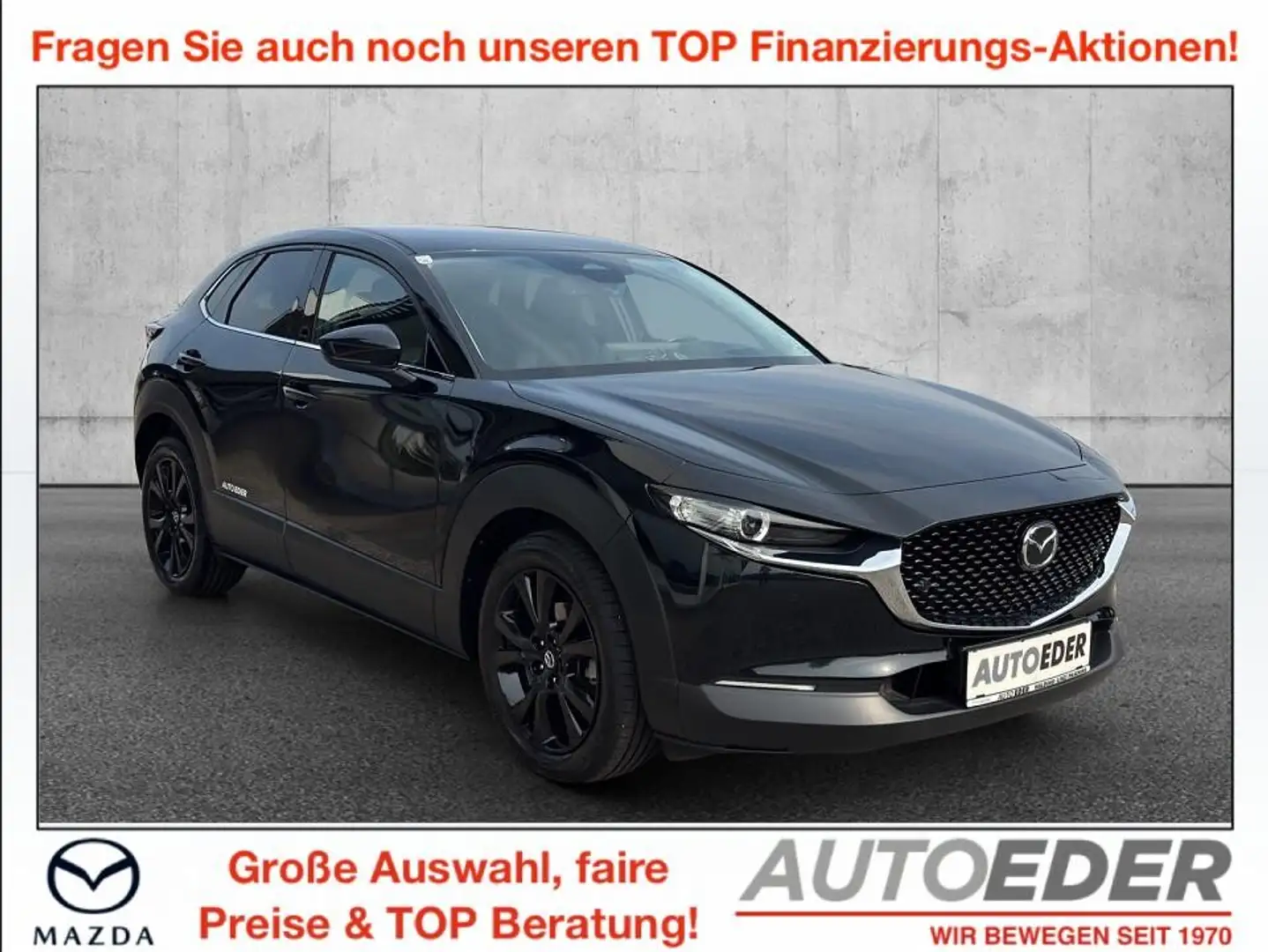 Mazda CX-30 e-Skyactive G122 Homura Schwarz - 1