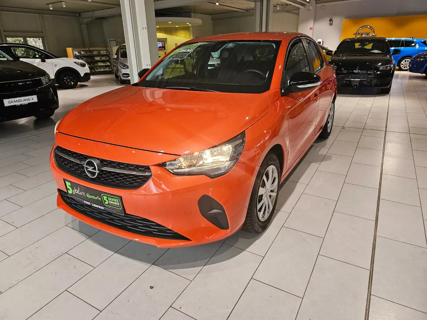 Opel Corsa F 1.2 Edition *TÜV NEU* Naranja - 2