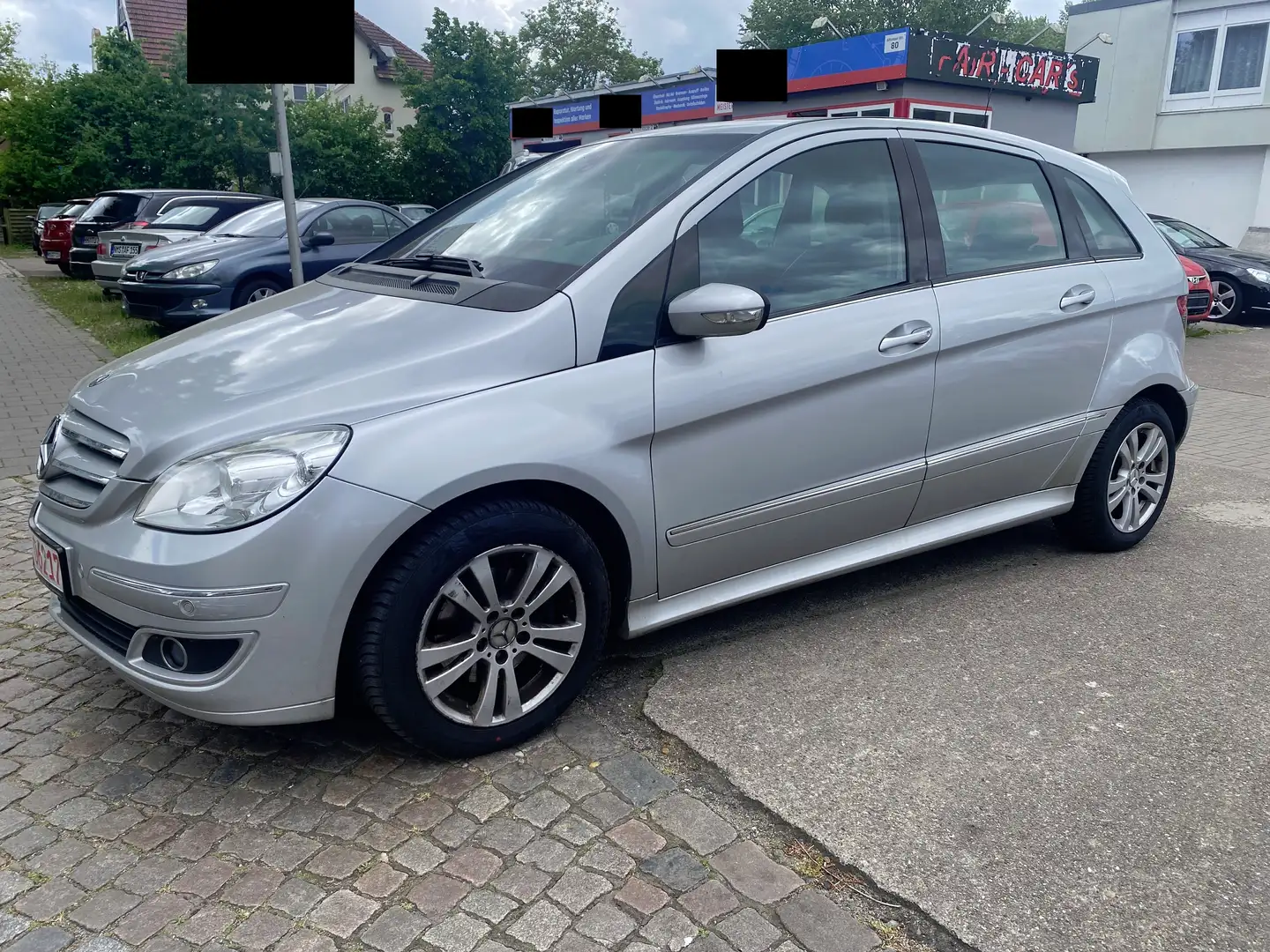 Mercedes-Benz B 200 CDI DPF Aut KLIMA-TEILLEDER-SHZ-TÜV 11.2026 Plateado - 1