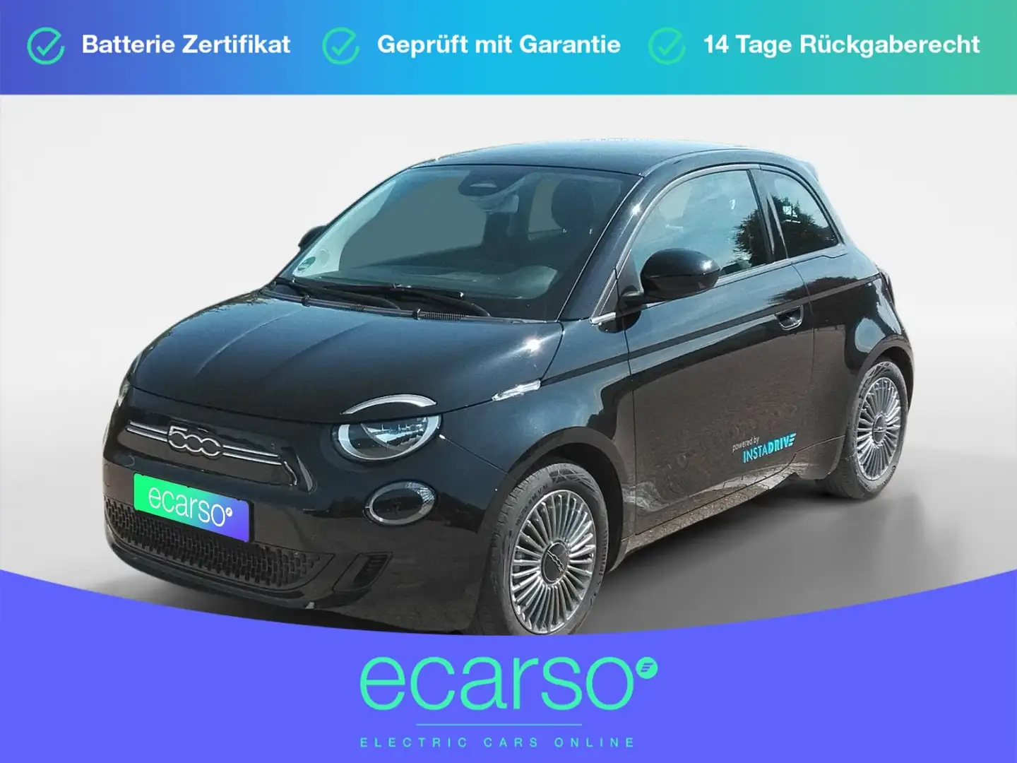 Fiat 500 Icon Schwarz - 1