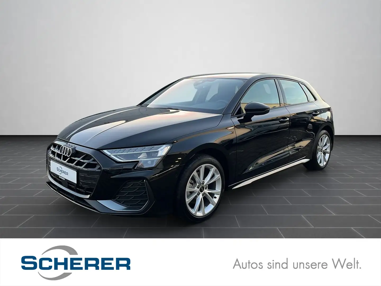 Audi A3 35 TFSI S tronic S-LINE NAVI/LED/S Schwarz - 1