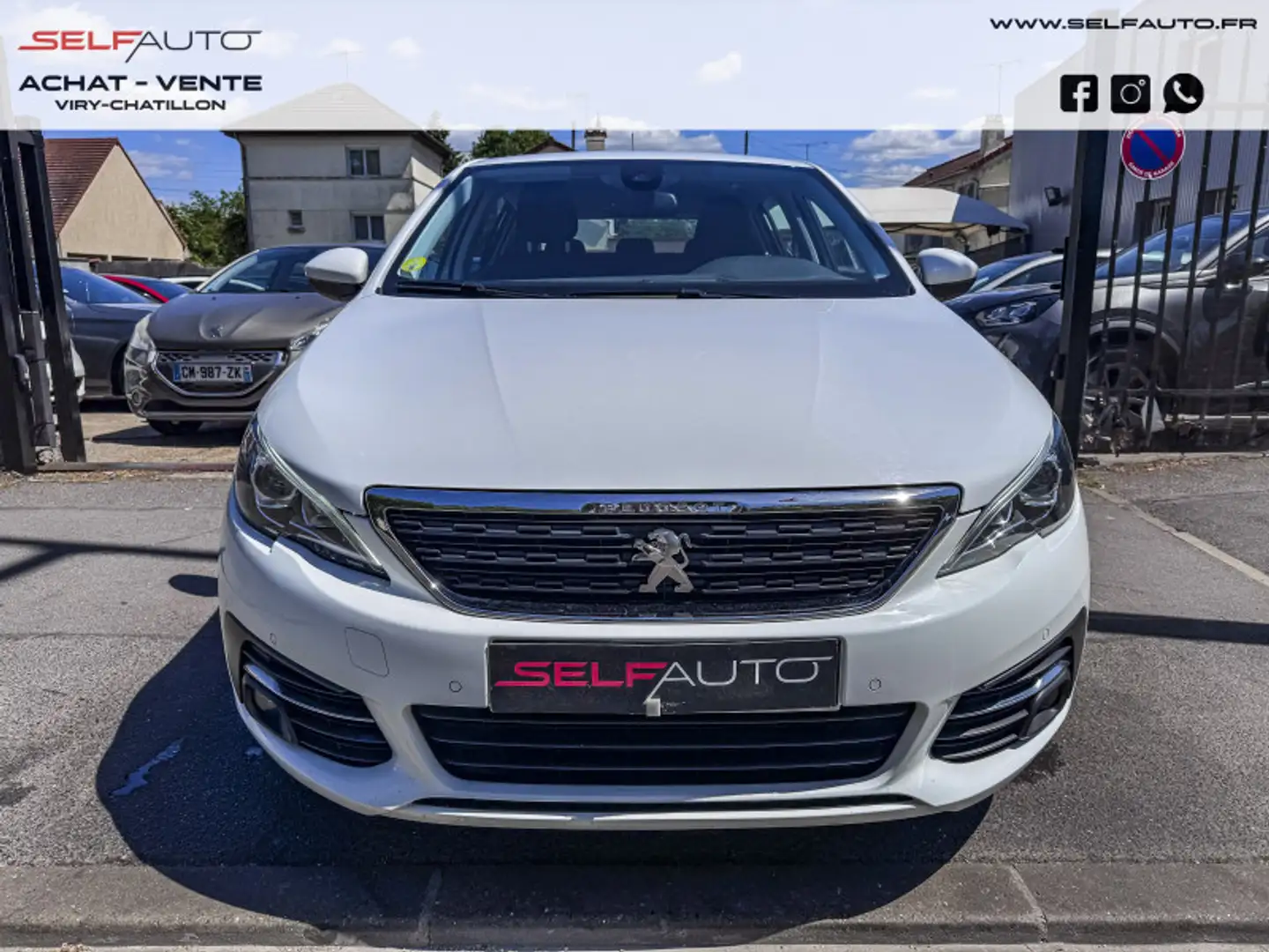 Peugeot 308 1.5 BLUEHDI 130CH S\u0026S ACTIVE BUSINESS Blanc - 2