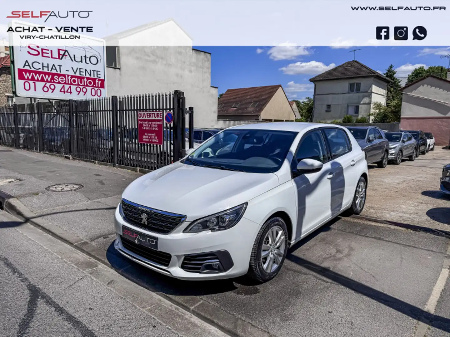 Peugeot 308 1.5 BLUEHDI 130CH S\u0026S ACTIVE BUSINESS Blanc - 1