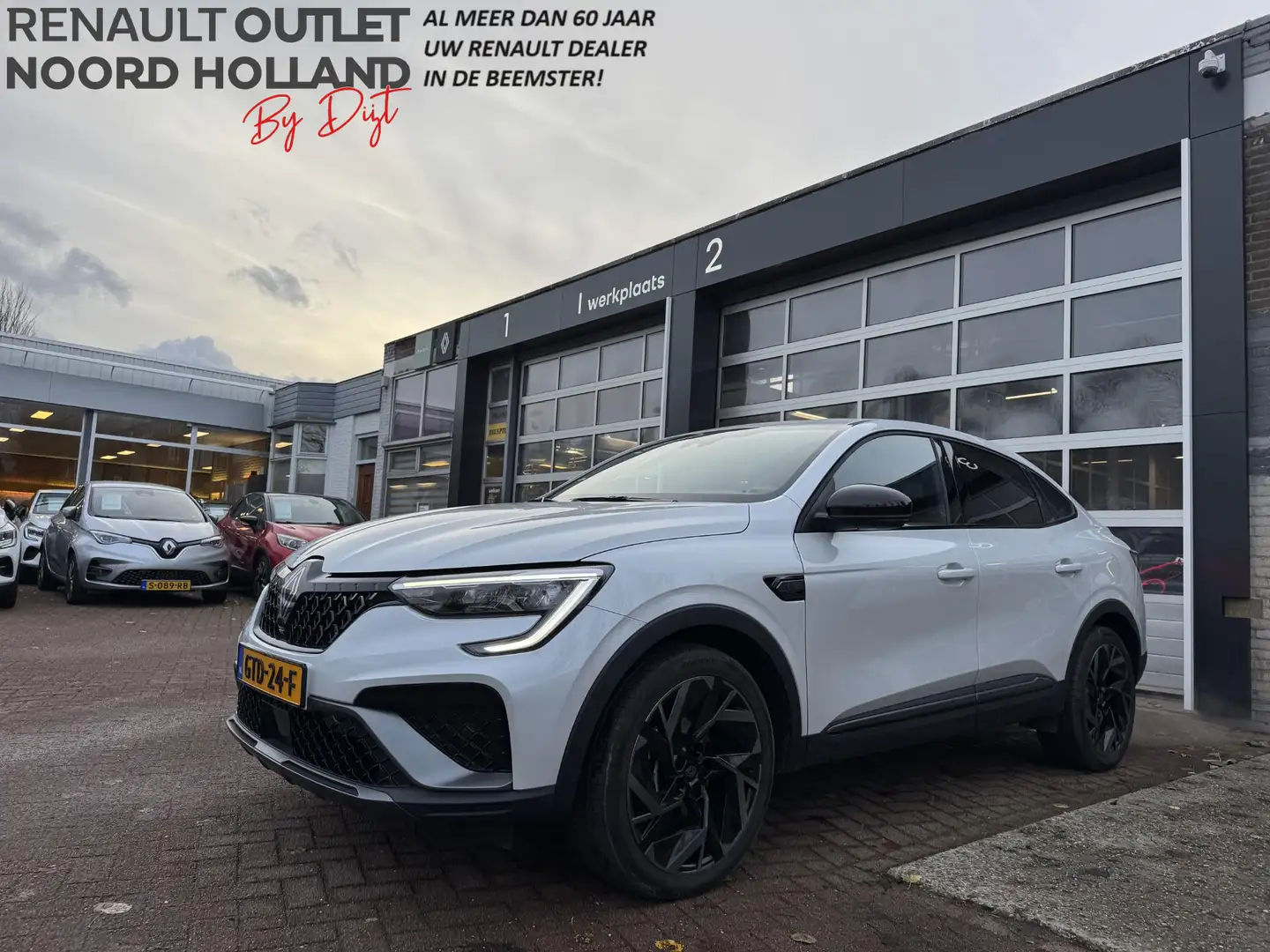 Renault Arkana 1.6 E-Tech full hybrid 145 esprit Alpine 8.050km!! Wit - 1