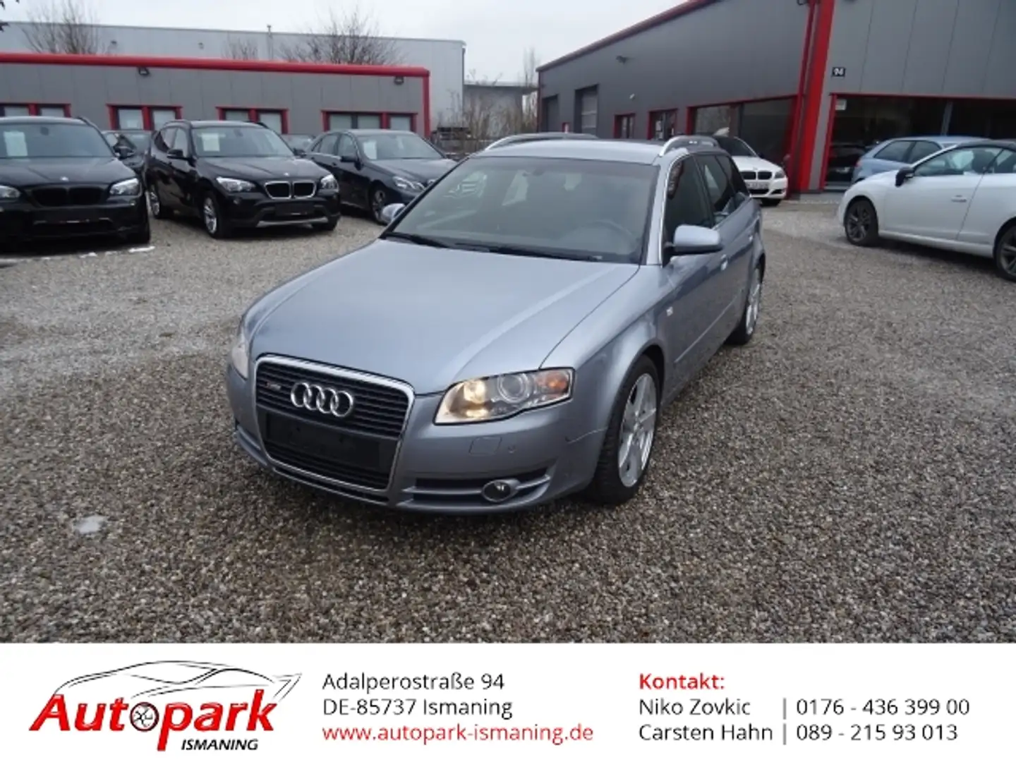 Audi A4 Avant 3.2 FSI quattro S lin A4 Avant (8E) 3.2 FSI quattro Silber - 1