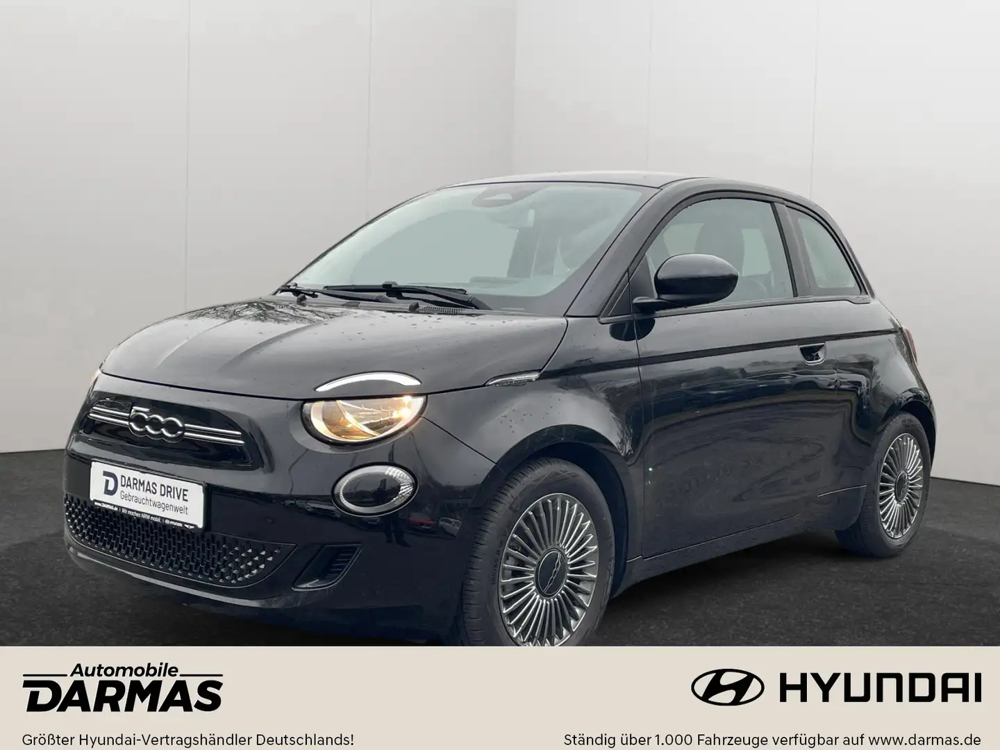 Fiat 500e 500 elektro Icon Navi DAB Klima SHZ CarPlay Noir - 1