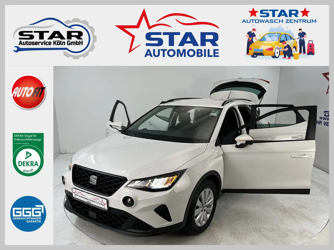 SEAT Arona Style 1,0 TSI 81kW CarPlay NAVI TEMP SITZH LED EU6