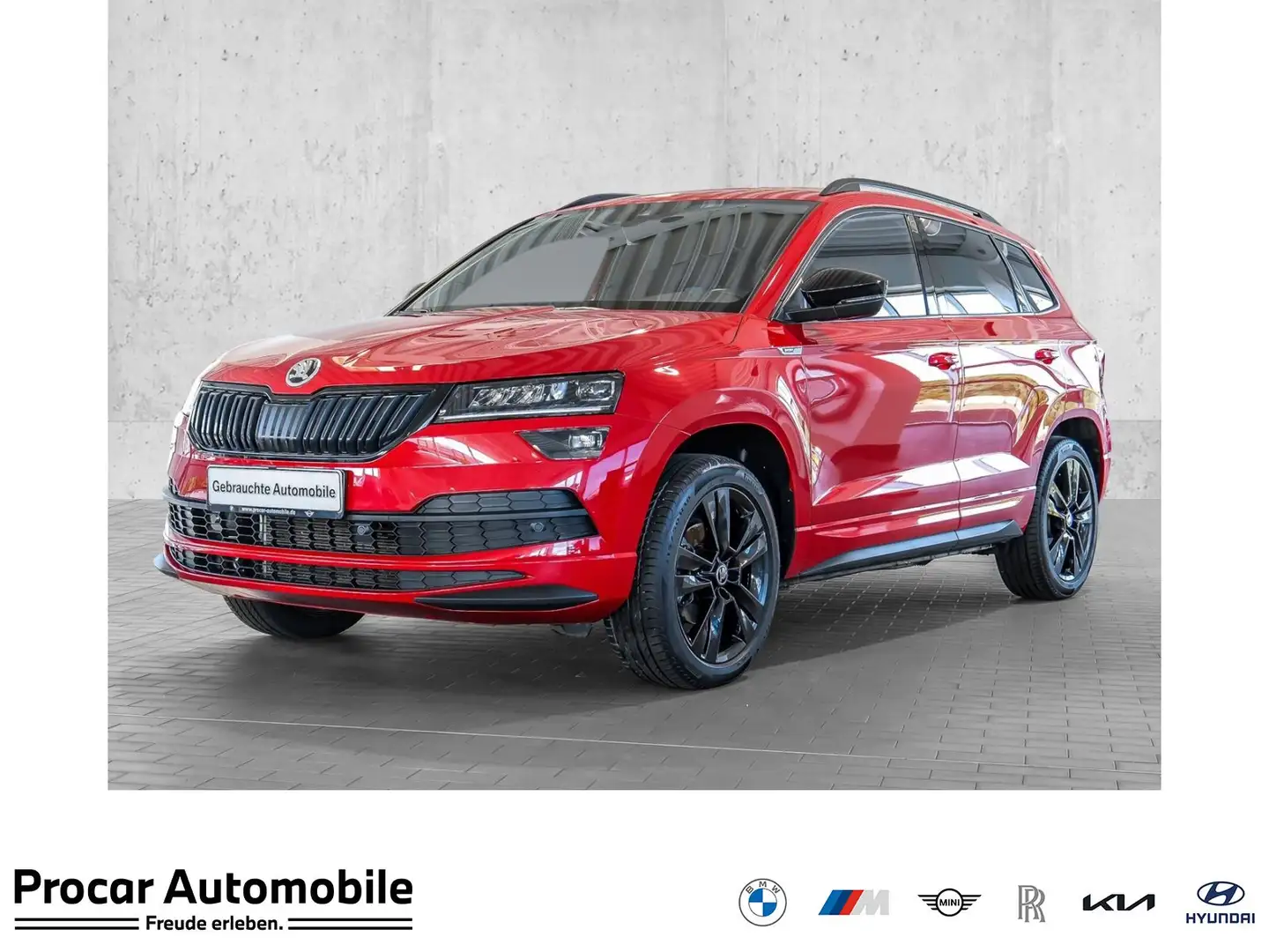 Skoda Karoq 1.5 TSI ACT DSG Sportline Anhängk. Navi ACC Rosso - 1