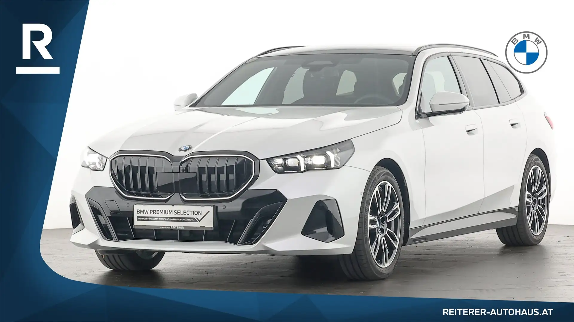 BMW 520 d xDrive G61 *M-Sportpaket Pro *Panoramadach *AHK Weiß - 1