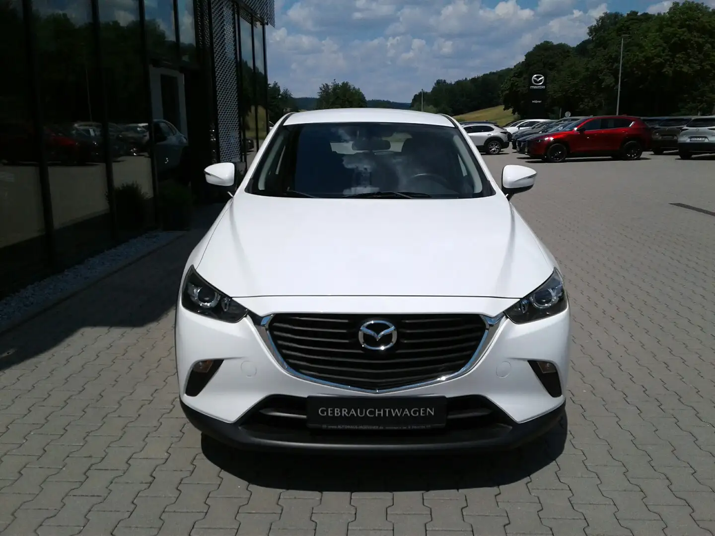 Mazda CX-3 SKYACTIV-G 120 FWD AL-PRIME Weiß - 1