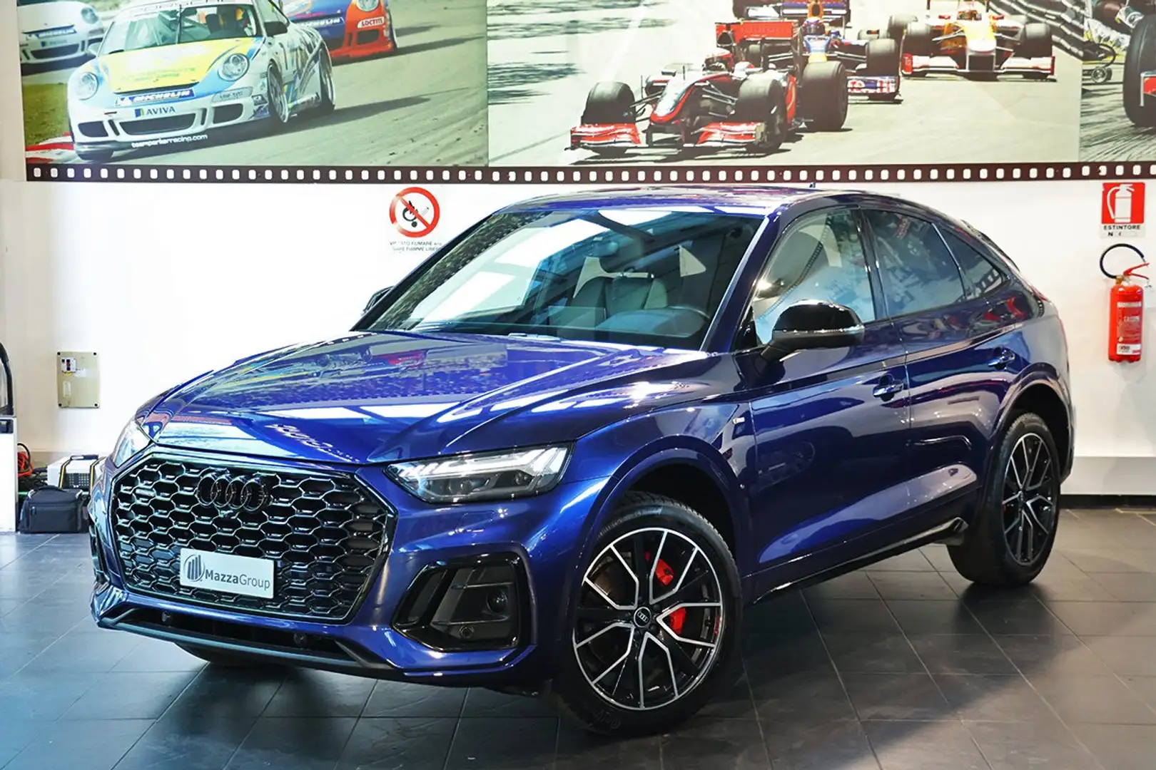 Audi Q5 40 TDI Sportback SPB Quattro S-Tronic S-Line Plus Blu/Azzurro - 1