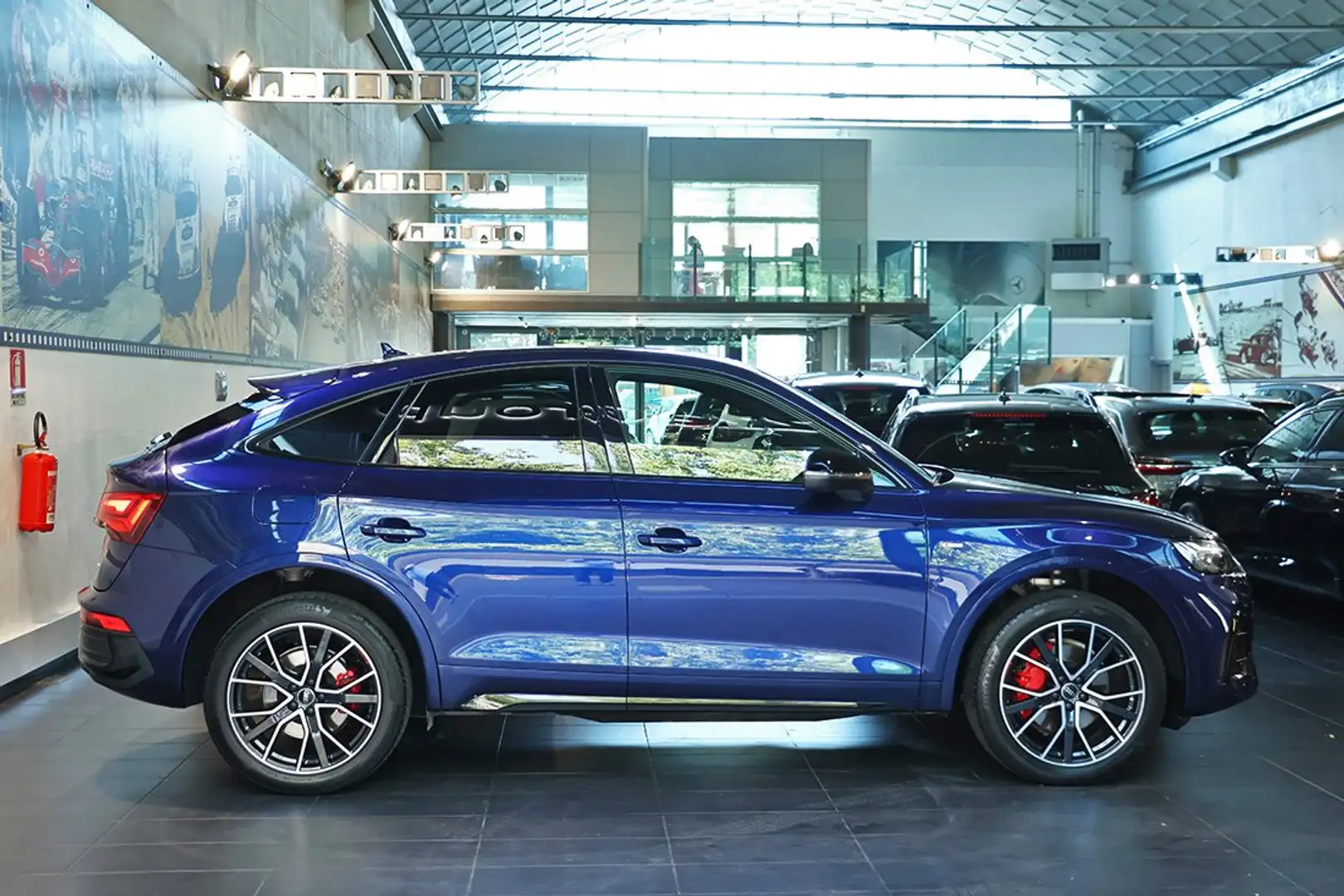 Audi Q5 40 TDI Sportback SPB Quattro S-Tronic S-Line Plus Blu/Azzurro - 2