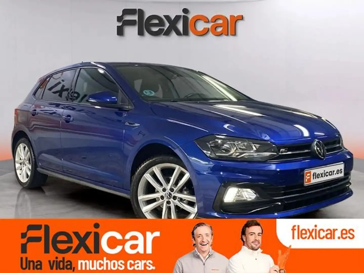 Volkswagen Polo 1.0 TSI R-Line DSG 70kW Azul - 1