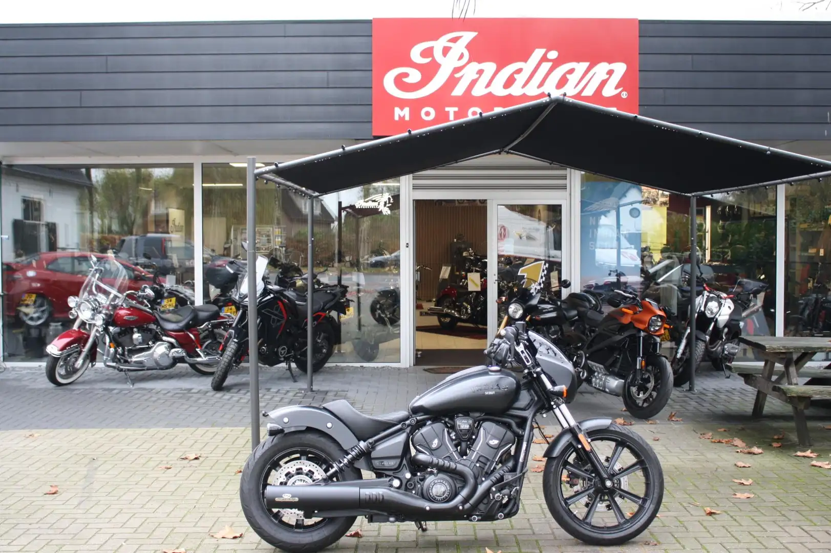 Indian Sport Scout Chopper Limited +Tech 1250, 24 maanden garantie!! Noir - 2