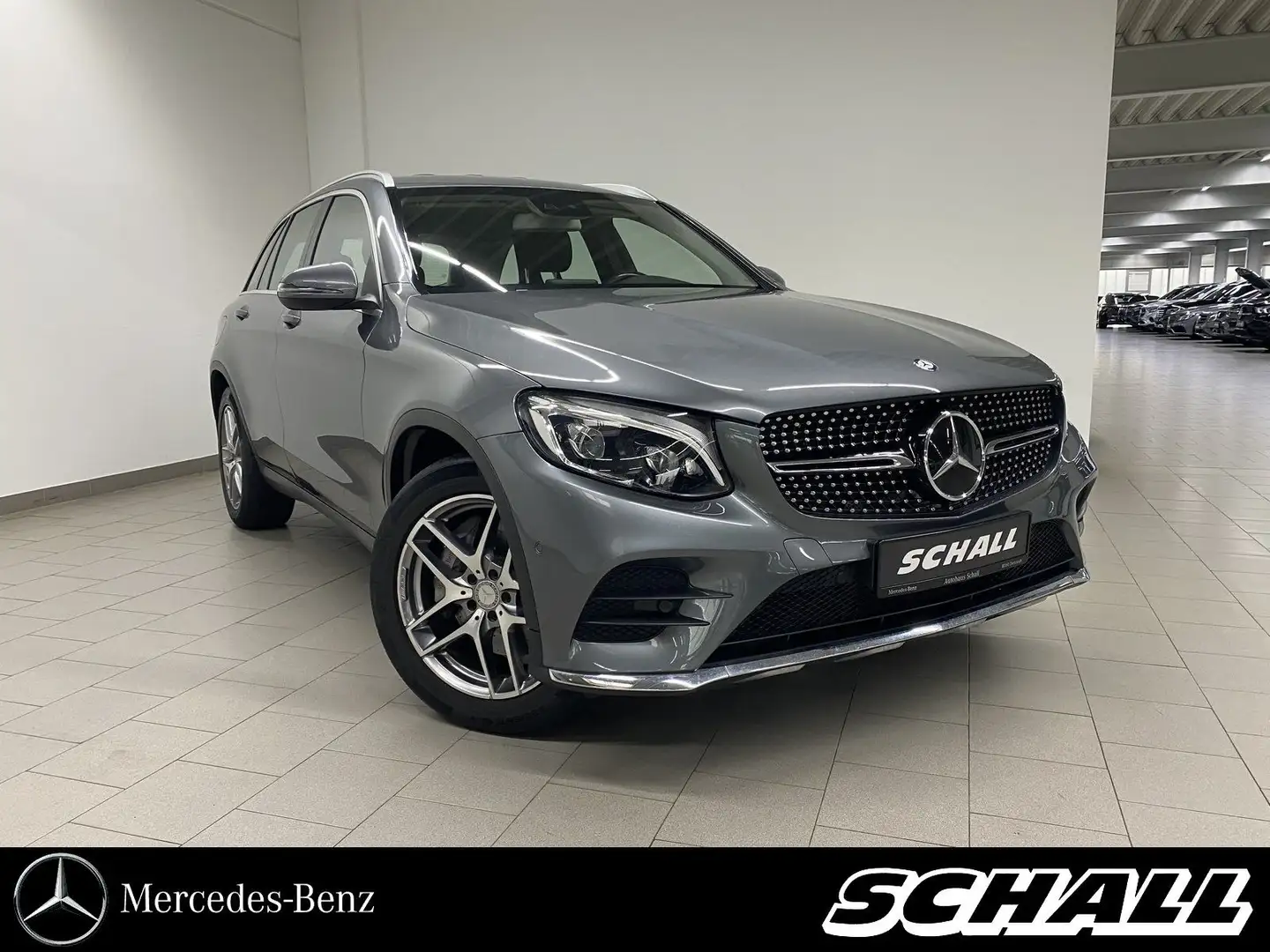 Mercedes-Benz GLC 250 d 4M AMG+LED+AHK+NAVI+KAMERA+SITZHZG Gris - 1
