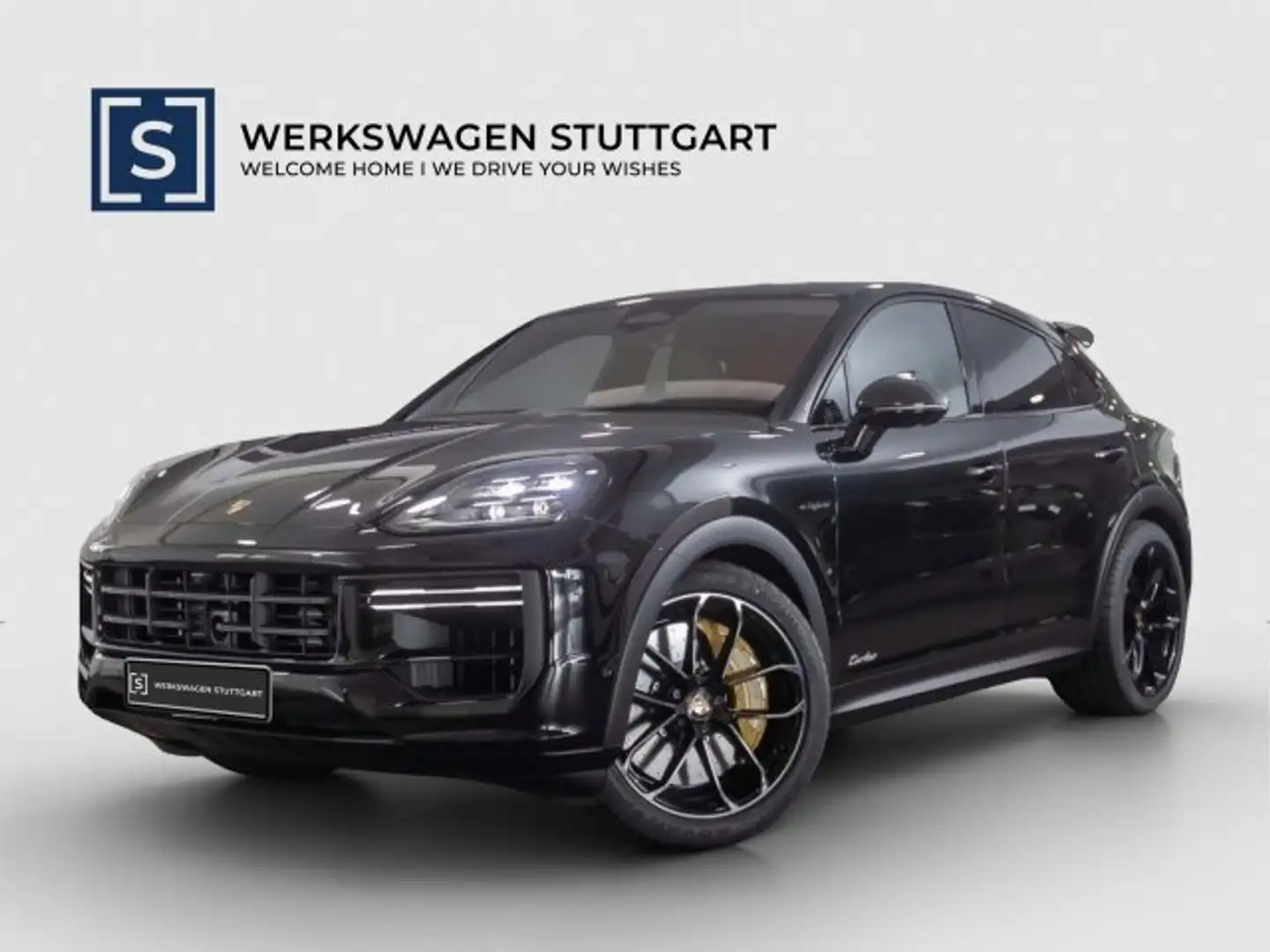 Porsche Cayenne Coupe III Turbo E-Hybrid Turbo mit GT Navi/Keyless-Start/Klima/LED/Sportpaket/Sound-System BOSE/eSitz./MF-Lenkrad/BC Schwarz - 1