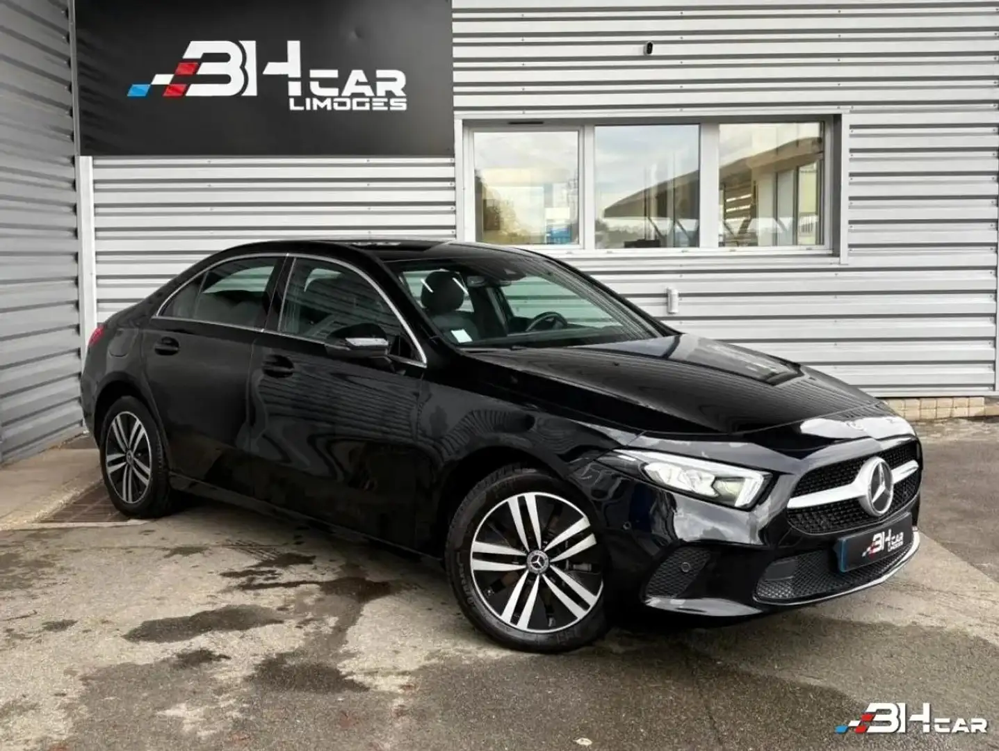 Mercedes-Benz A 250 Berline 250e 218 ch Progressive Line TVA récupérable Noir - 1