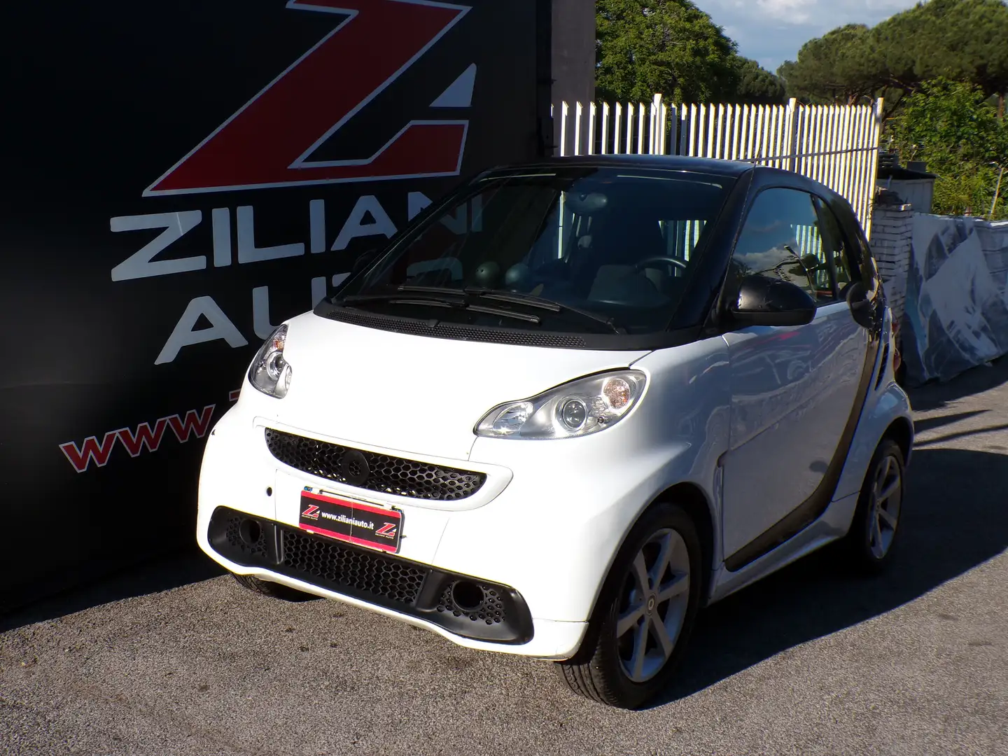 smart forTwo 1.0 Pulse 71cv..MISTO PELLE..QUALSIASI PROVA.. Wit - 1