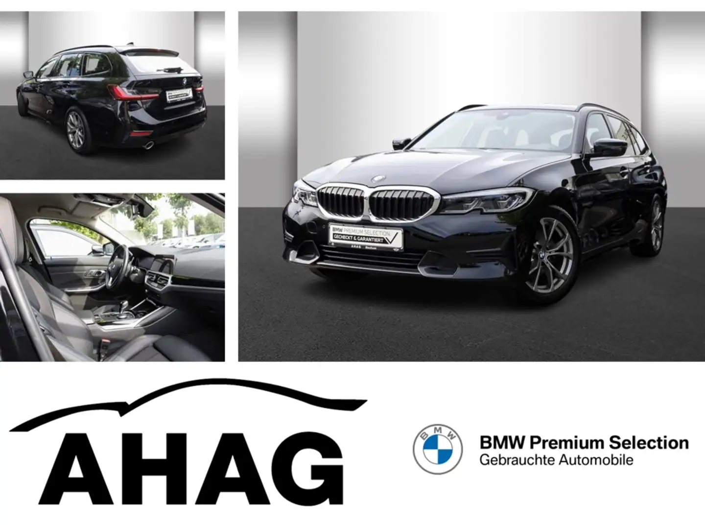 BMW 320 i Touring Sport Line Auto Innovationsp. Aut. Negro - 1