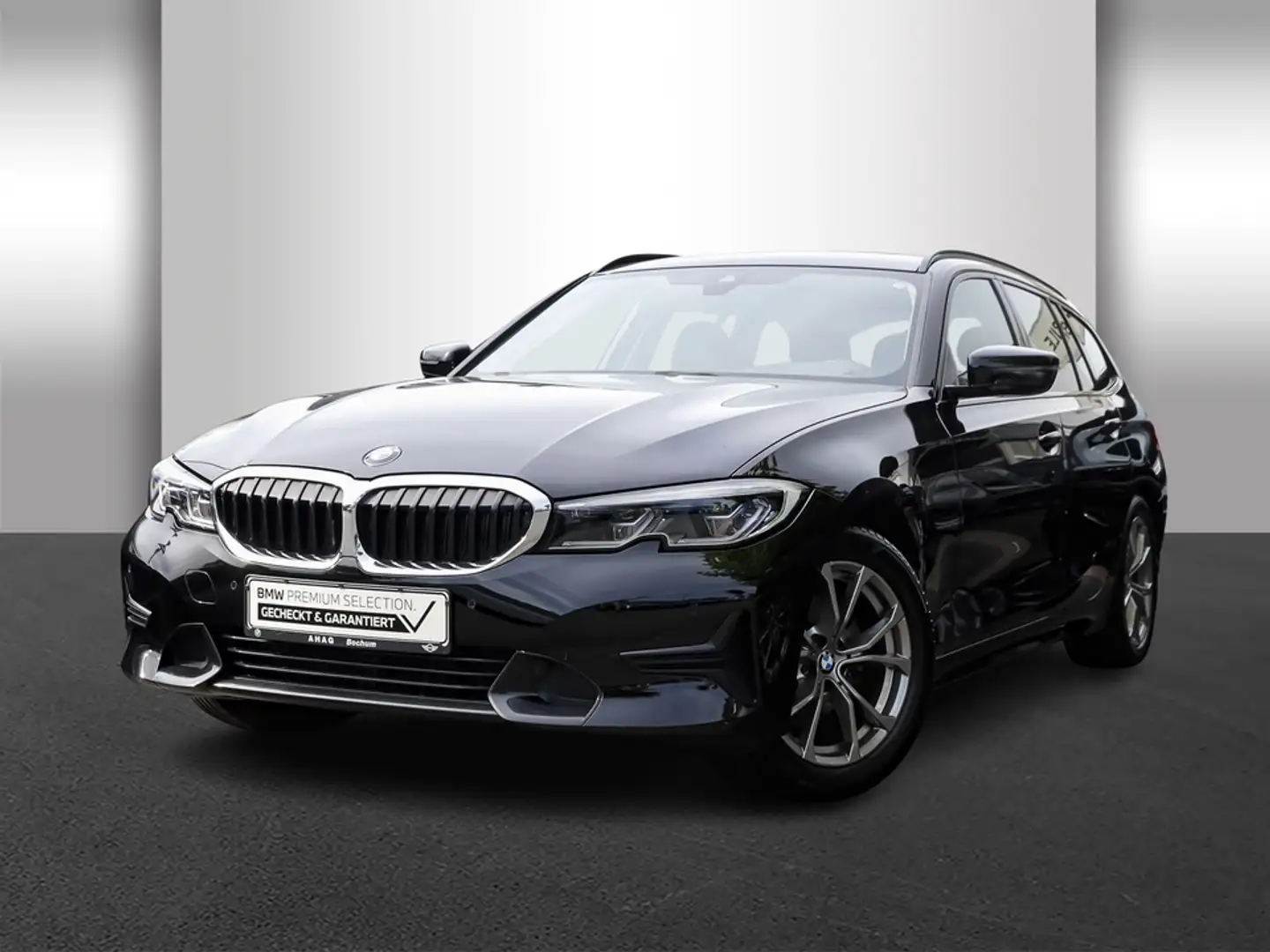 BMW 320 i Touring Sport Line Auto Innovationsp. Aut. Negro - 2