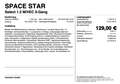 Mitsubishi Space Star 1.2 Select (A00) Rot - thumbnail 3