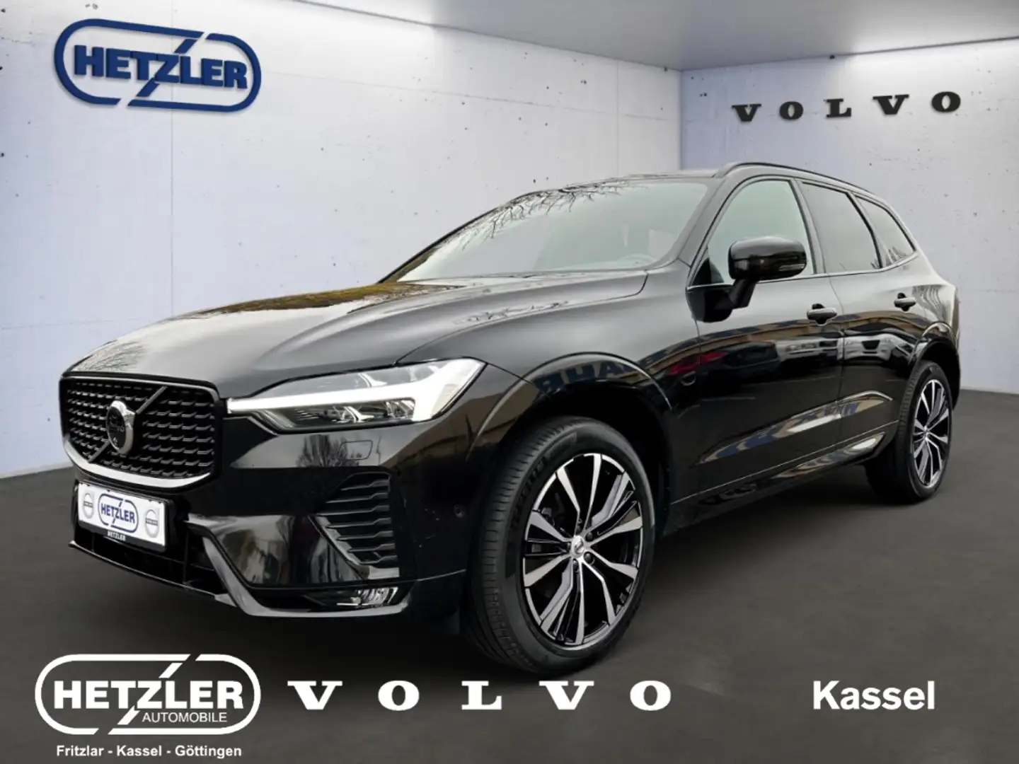 Volvo XC60 Plus Dark AWD B5 Benzin EU6e AHK Leder Digitales C Schwarz - 1