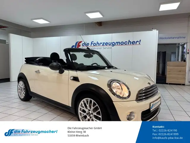 MINI One Cabrio El. Verdeck Klimaautom Ambientebeleuchtung SHZ PDC
