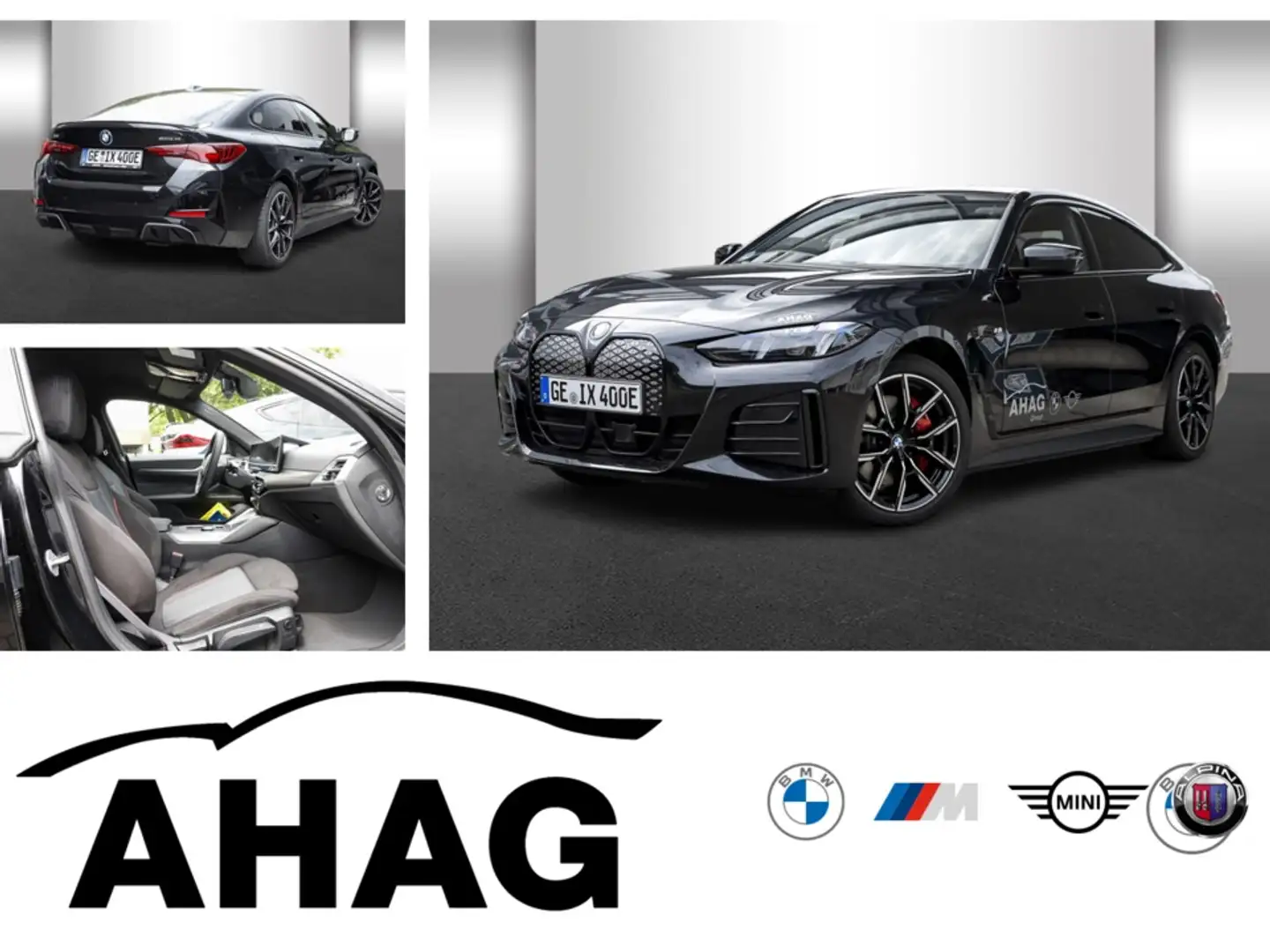 BMW i4 eDrive35 M Sportpaket Innovationsp. Klimaaut. Schwarz - 1