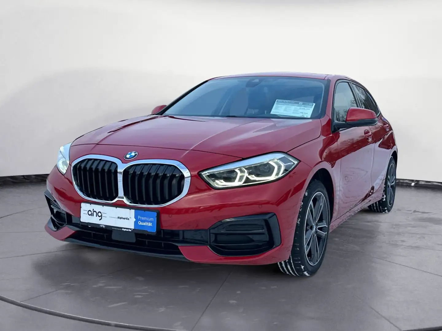 BMW 118 i Sport Line Navi Rückfahrkamera Auto. Klimaa Rot - 2