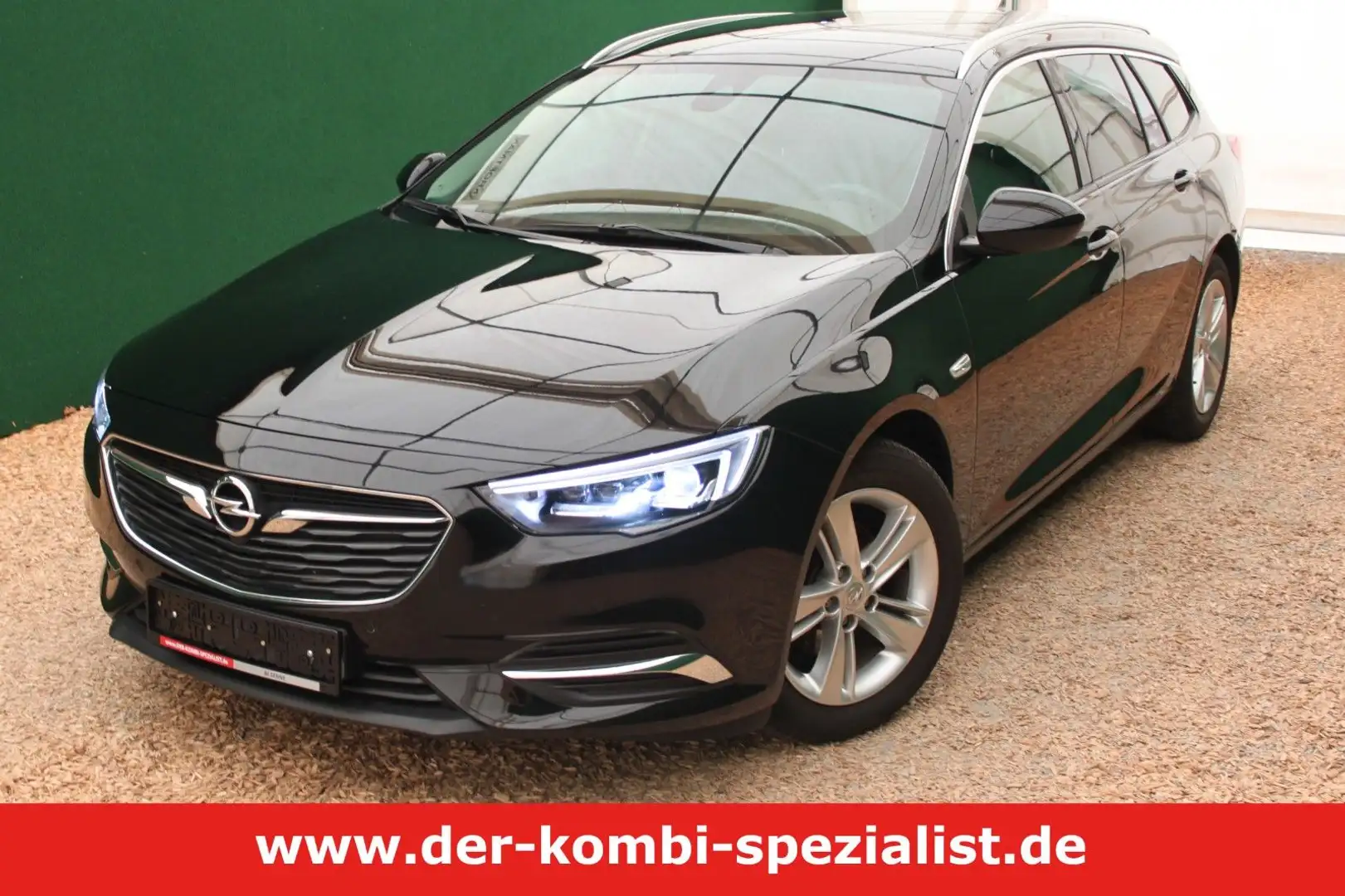 Opel Insignia B Sportstou./ Alu/ Navi/ SHZ/ Teilleder Negro - 1