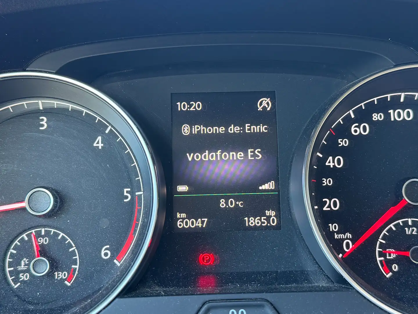 Volkswagen Golf Golf 1.6TDI CR BMT Sport DSG 105 Sport R-line Rojo - 1