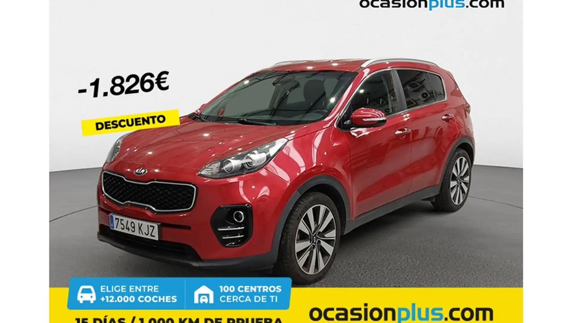 Kia Sportage 1.7CRDi VGT Eco-D. x-Tech18 4x2 Rojo - 1