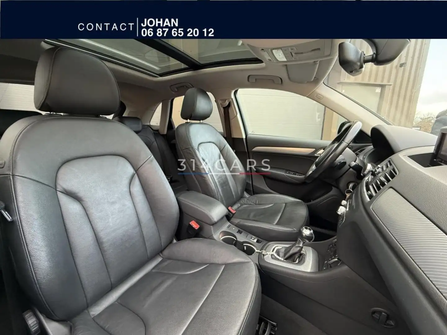 Audi Q3 2.0 TDI - 150 - BVA S tronic - Garantie 6 Mois - Noir - 2