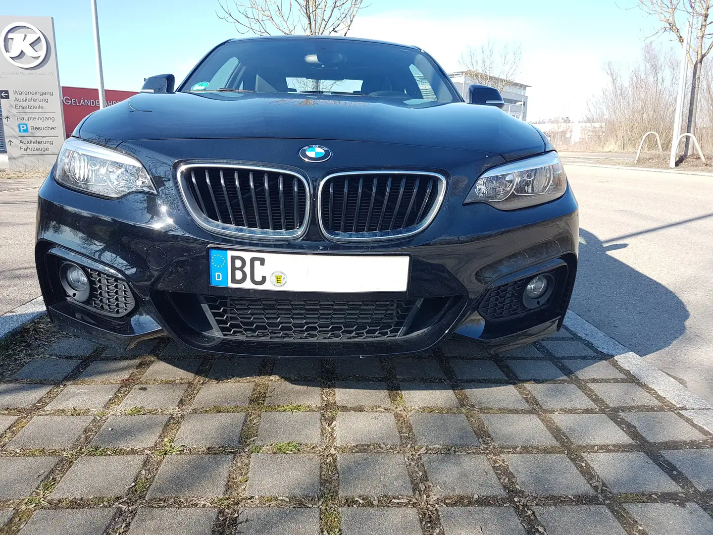 BMW 228 2er 228i Coupe Aut. Чорний - 2