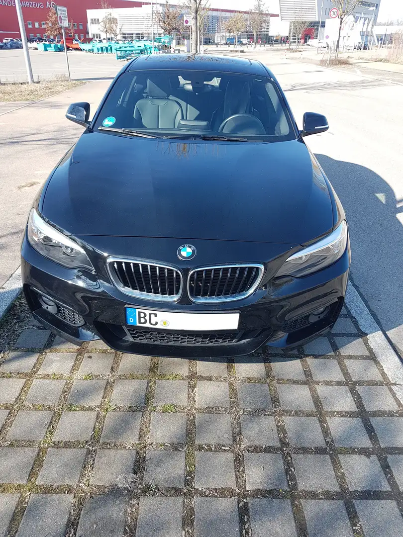 BMW 228 2er 228i Coupe Aut. Zwart - 1