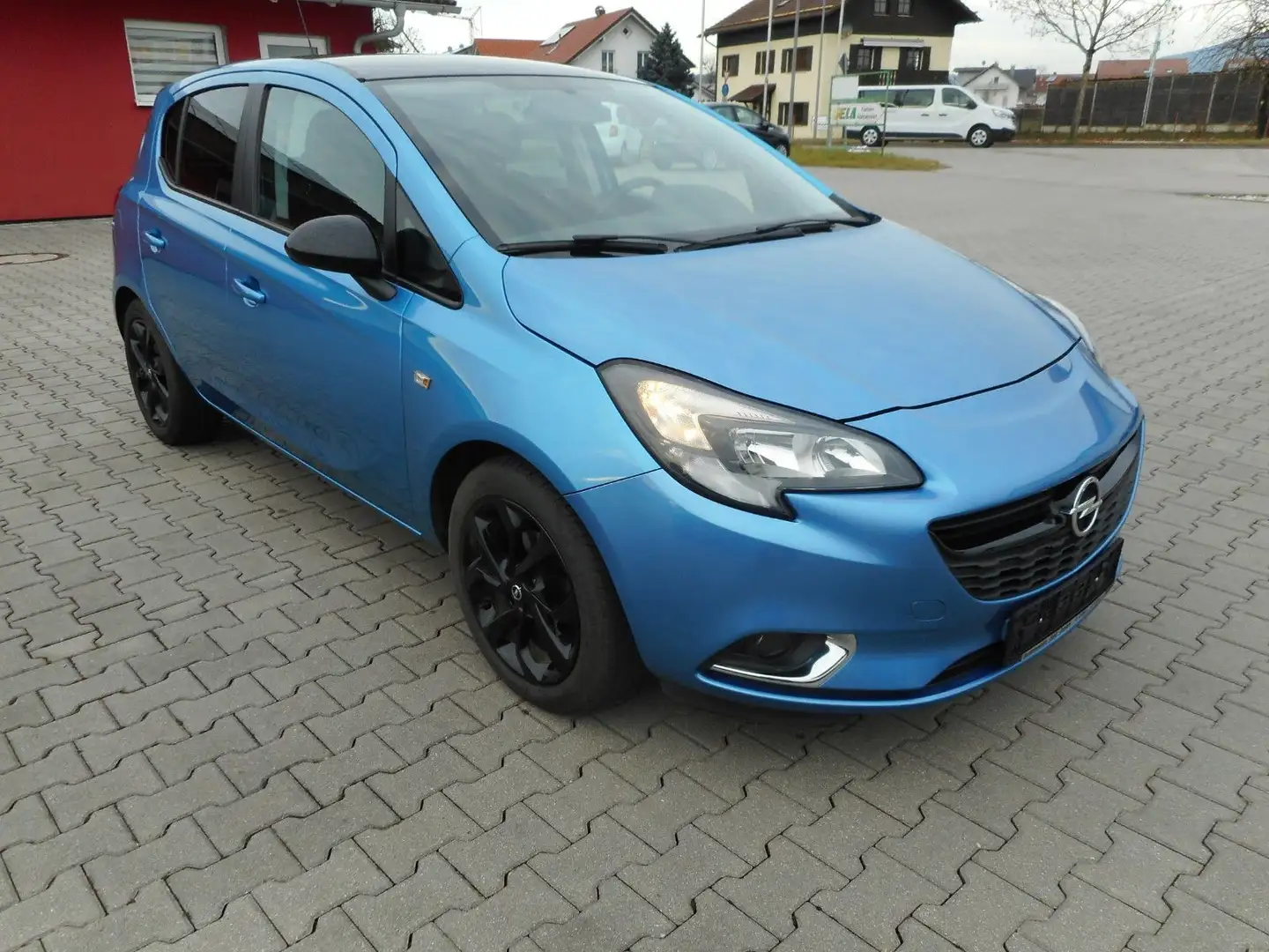 Opel Corsa E 1.4  Color Edition HU neu werkstattgepfl Azul - 1