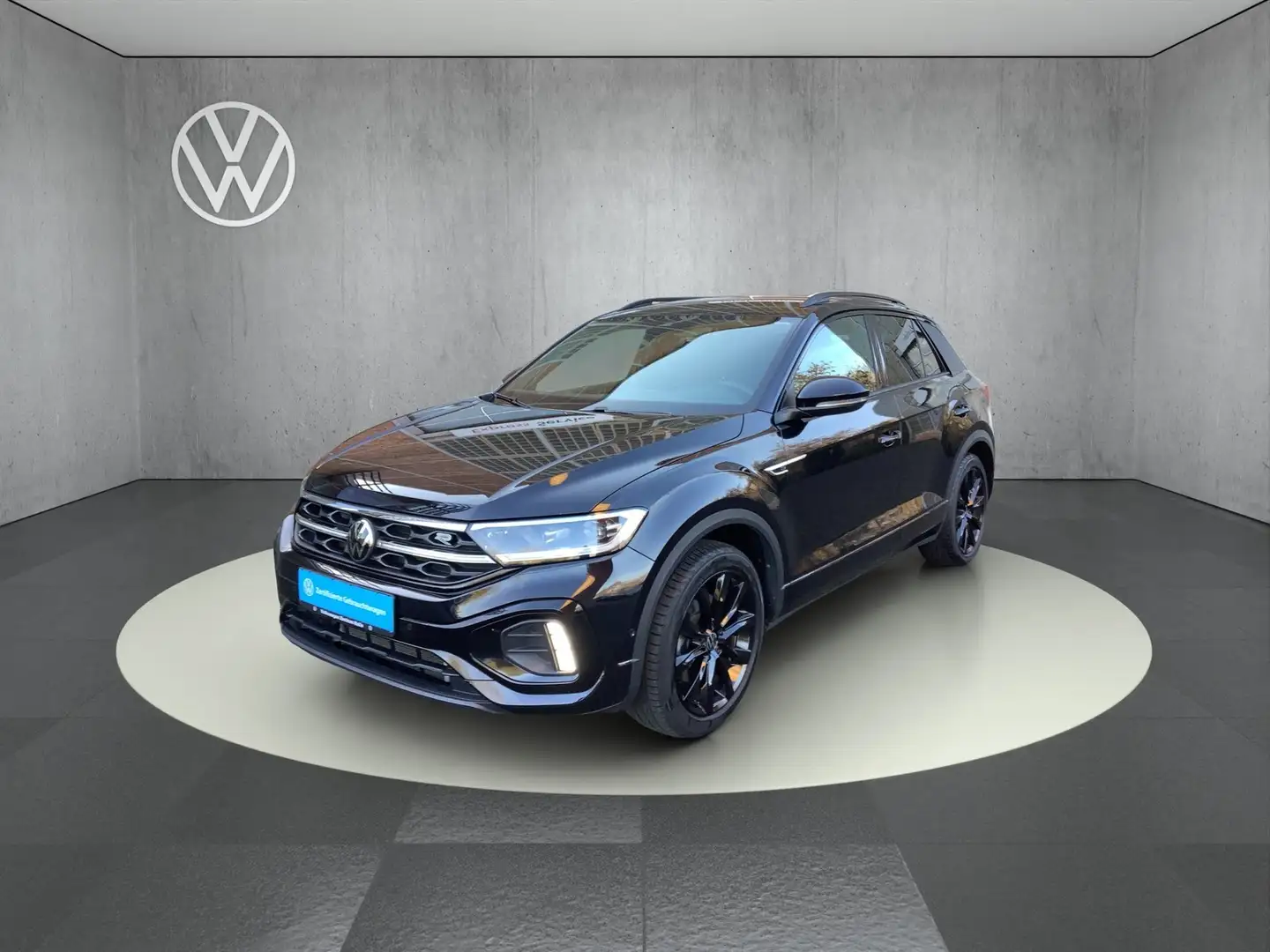 Volkswagen T-Roc 2.0 TSI R-Line 4Motion DSG Schwarz - 2