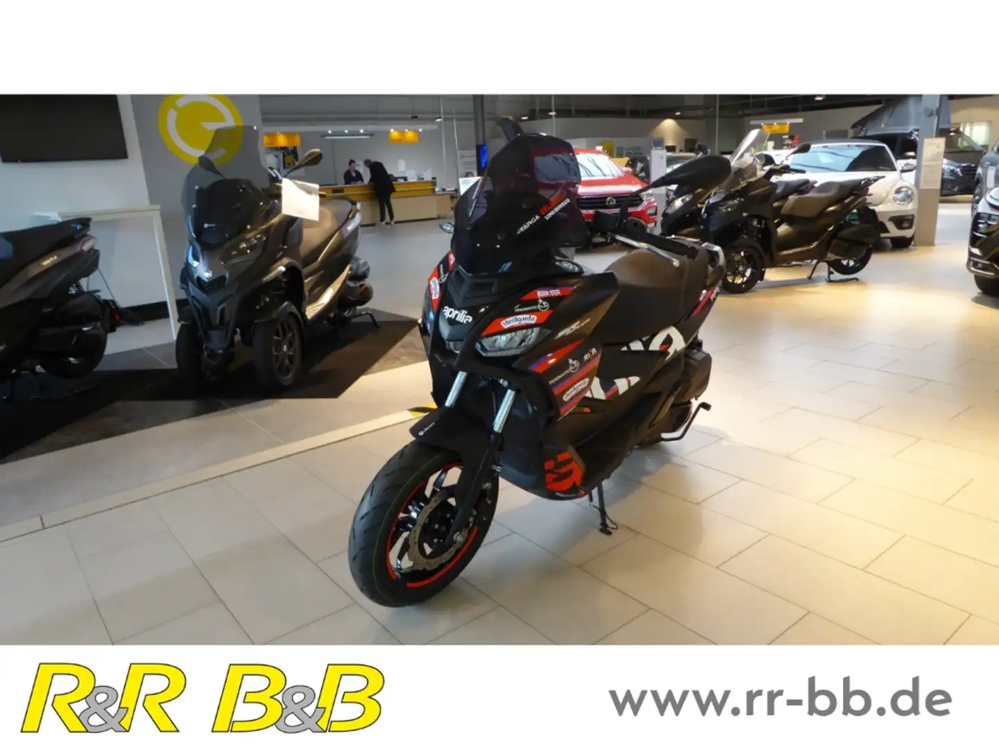 Aprilia SR 125 GT E5+ Replica BLACK DEAL ABS+ALU+LED+GARANTIE Noir - 1