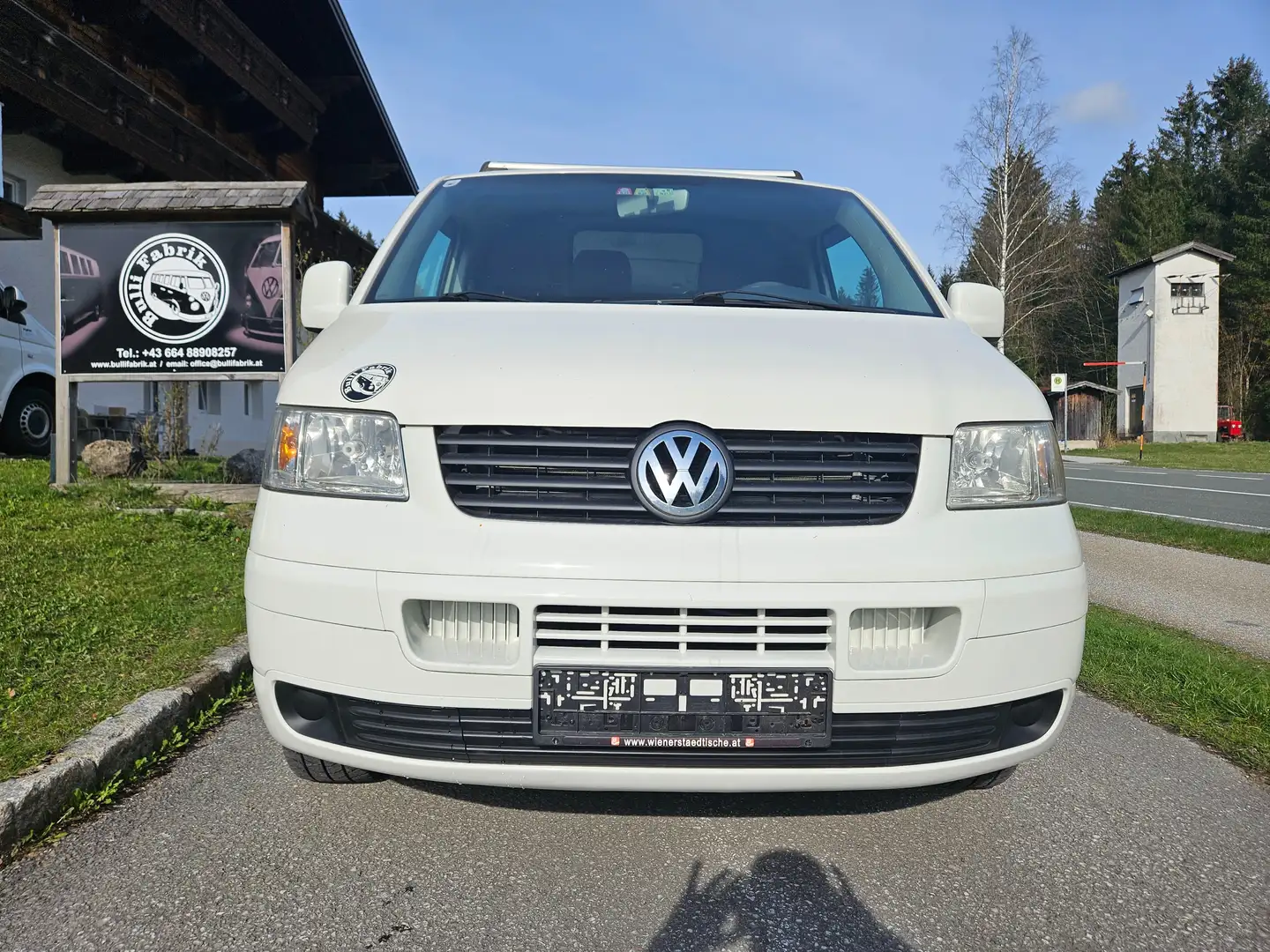 Volkswagen T5 Transporter 2.5 TDI 4Motion AHK 165tkm Pickerl NEU Serviceheft Blanc - 1