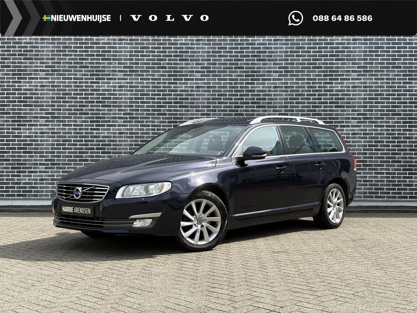 Volvo V70 T4 Polar+ | Inscription | Trekhaak | Lederen bekle Blauw - 1