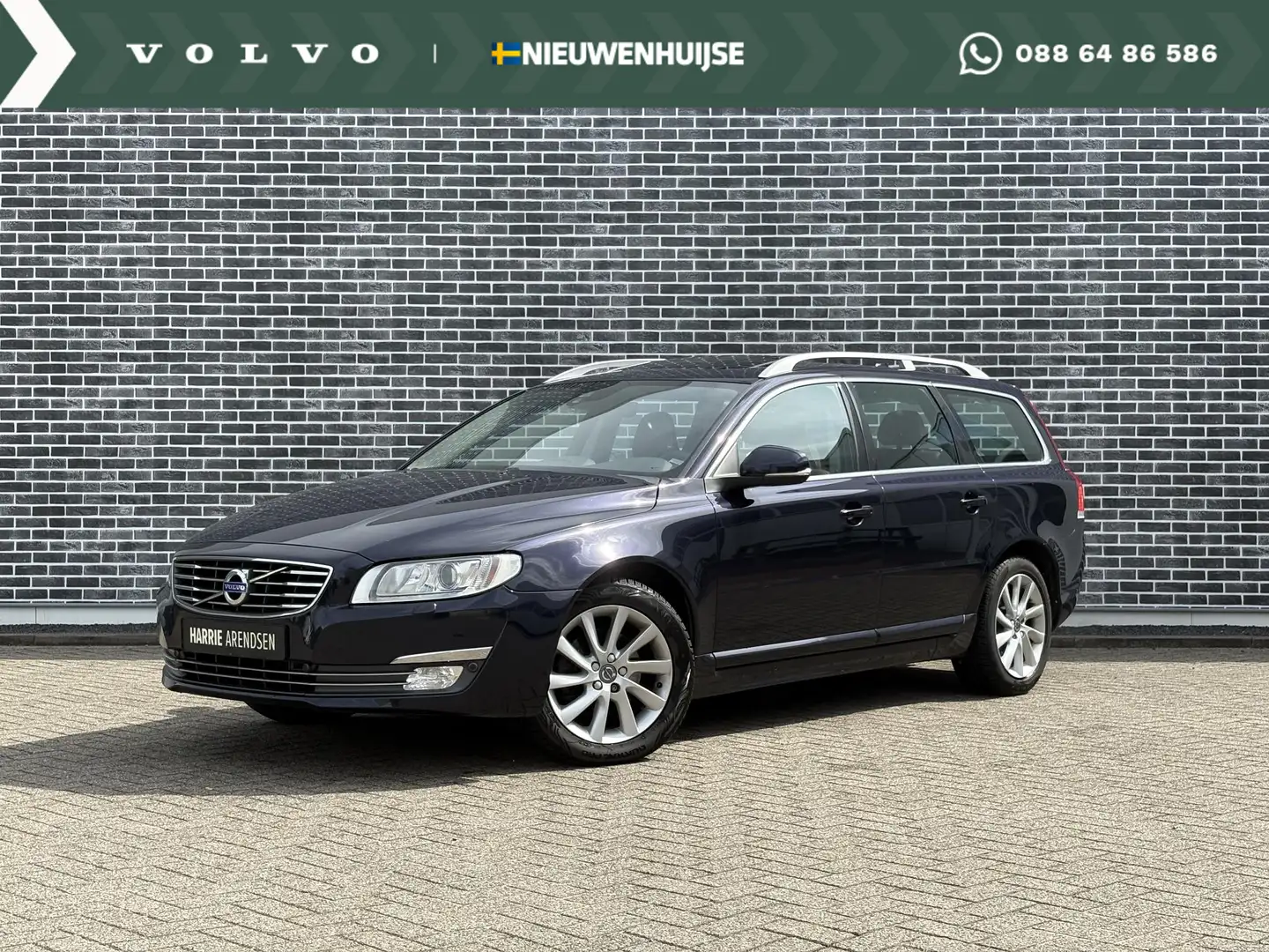 Volvo V70 T4 Polar+ | Inscription | Trekhaak | Lederen bekle Bleu - 1