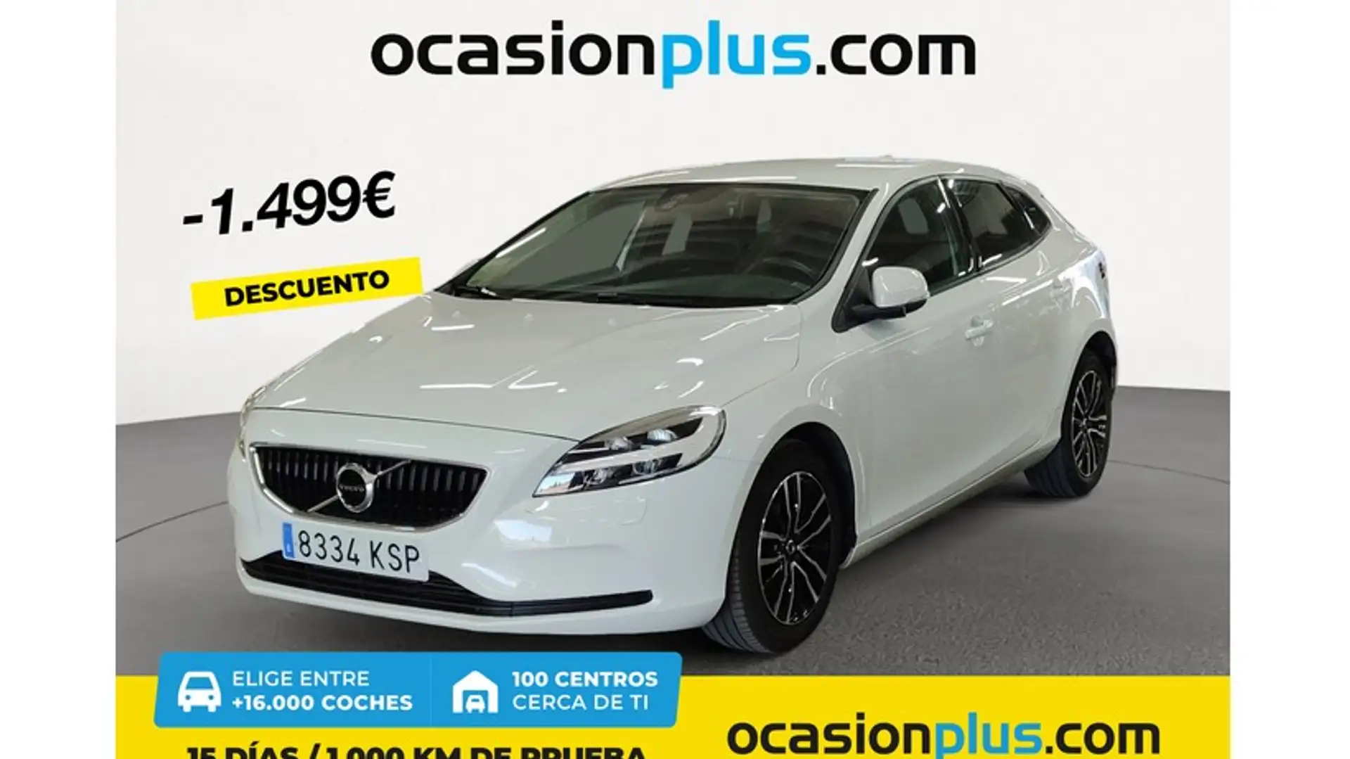Volvo V40 T2 Momentum Blanco - 1