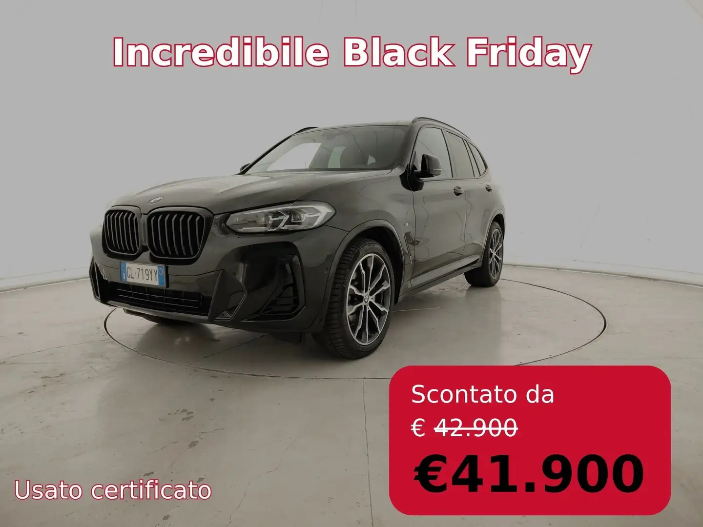BMW X3 X3 xDrive30i 48V Msport Nero - 1