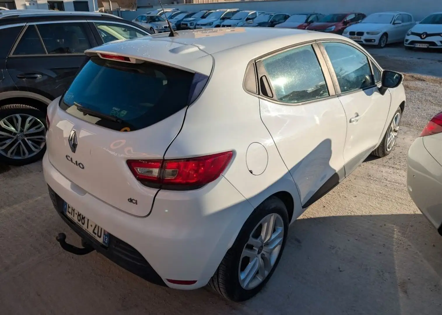 Renault Clio 1.5 dci energy air medianav+ distri faite Blanc - 2