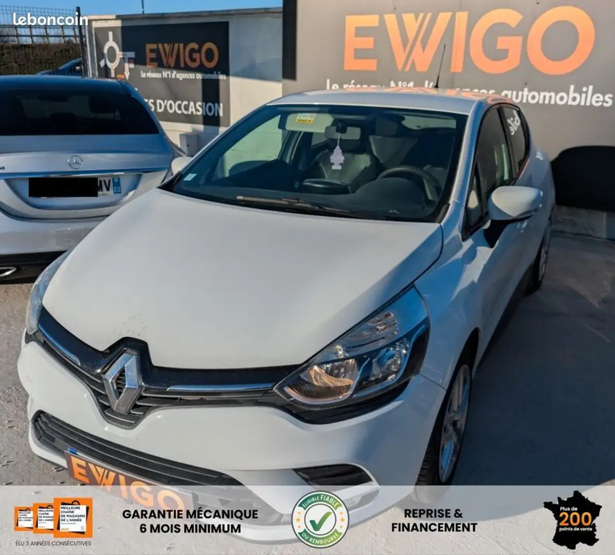 Renault Clio 1.5 dci energy air medianav+ distri faite Blanc - 1