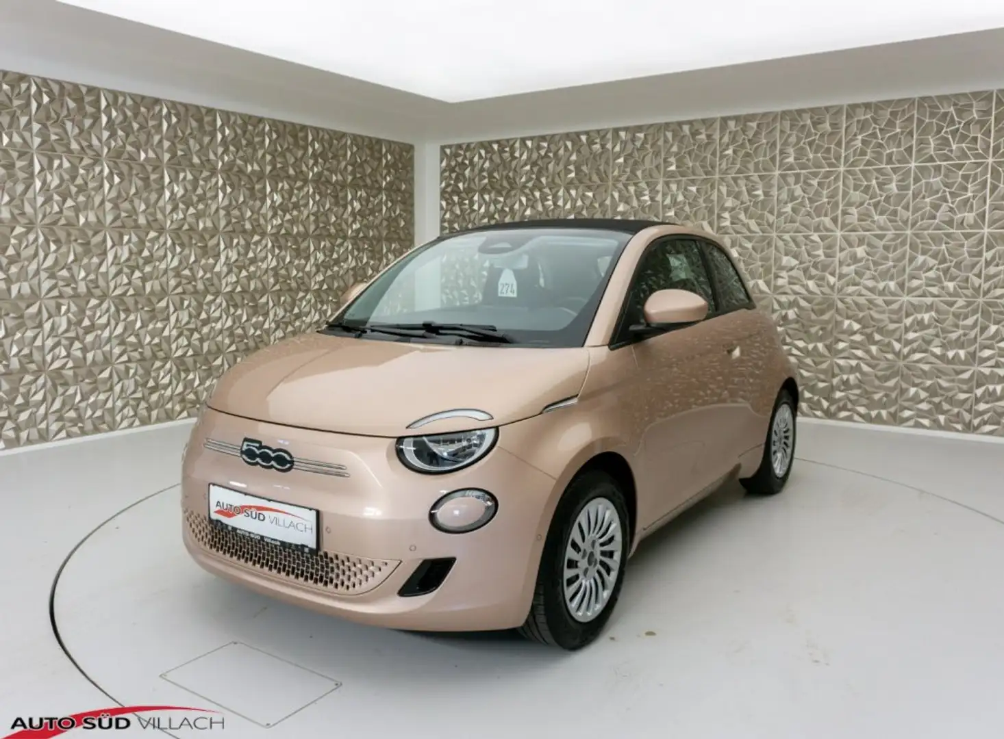 Fiat 500e Cabrio 42 kWh  - 157449 Paars - 1