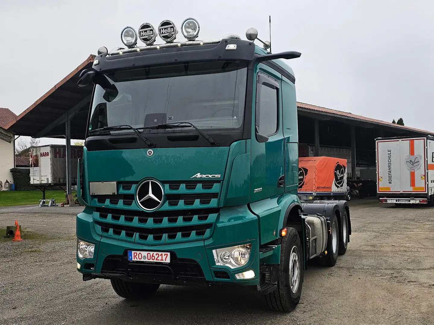Mercedes-Benz Arocs*4*3-Achser*2651*6x4*SZM*NAVI*STHZ*Virtual* Grün - 1