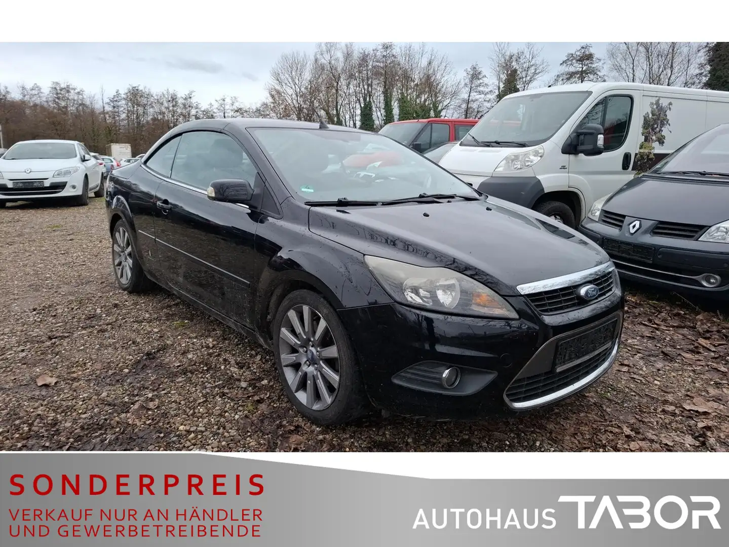Ford Focus Cabriolet 2.0 LM Klima SHZ PDC TÜV 10.2027 Schwarz - 2