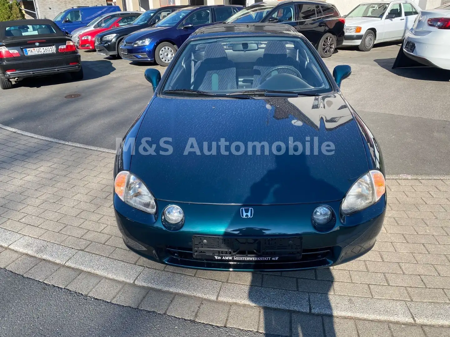 Honda CRX 1.6  Del Sol EH 6  YOUNG TIMER Tüv Neu Grün - 2